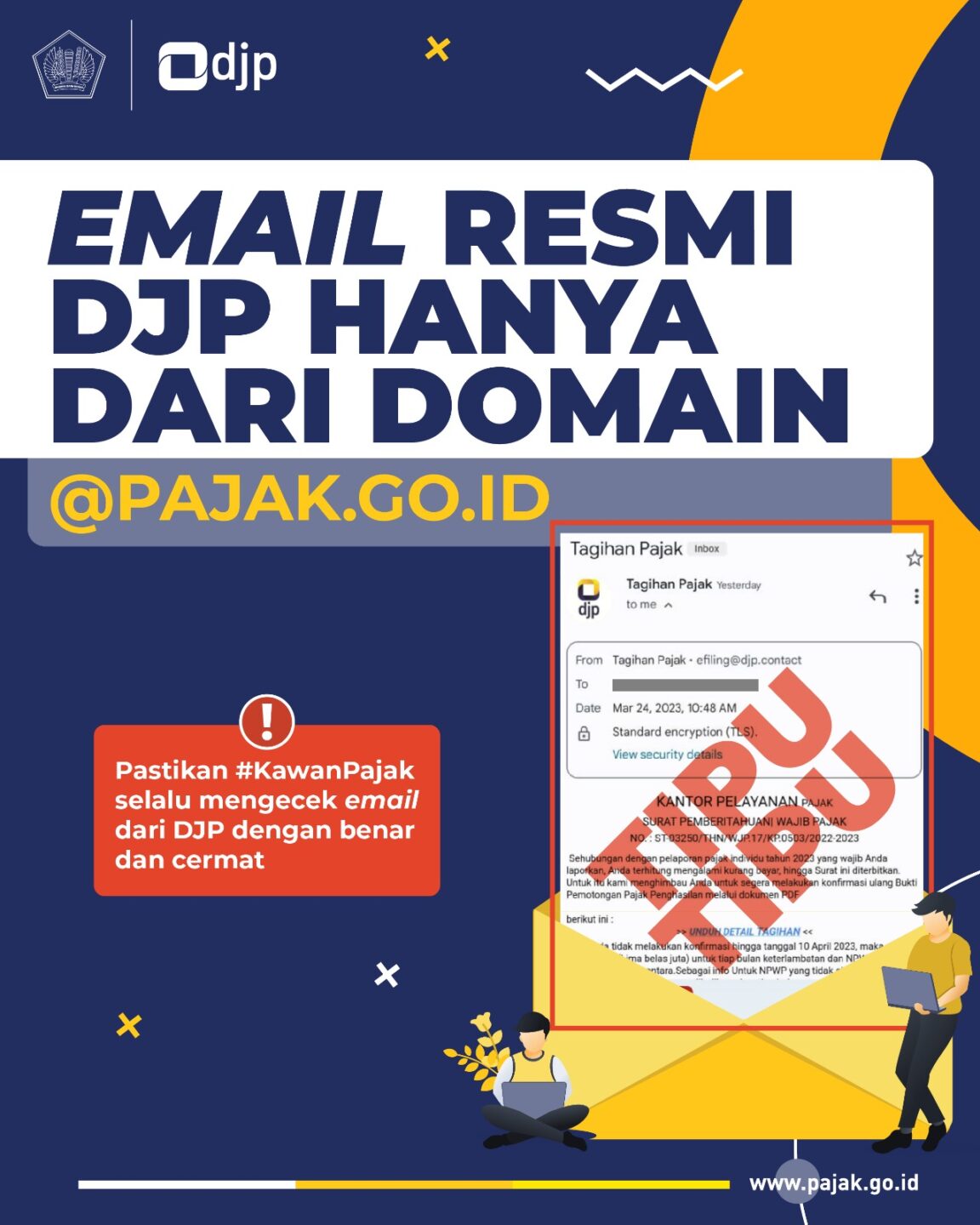 Waspadai “Email” Palsu Surat Penagihan Pajak - PAJAK.COM