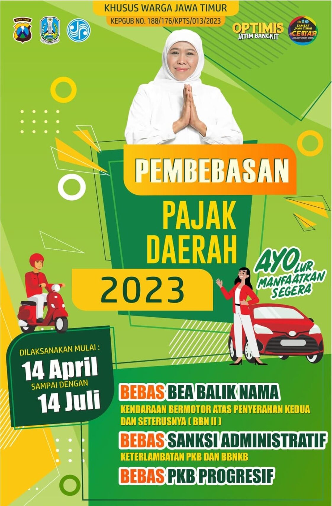 Daftar Pemutihan Pajak Kendaraan Bermotor 2023 - PAJAK.COM